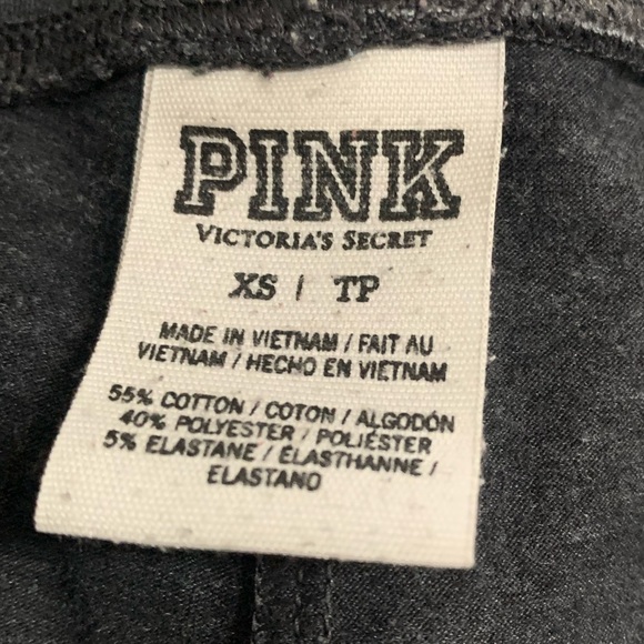 PINK GREY LEGGINGS - Picture 2 of 4